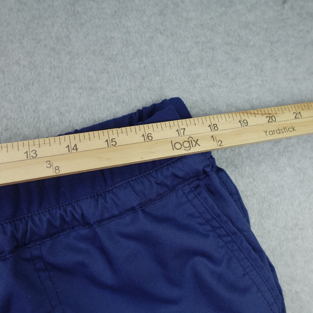 Cherokee Workwear Scrub Pants Womens Large Navy Blue Cargo Medical Lot of 2 - Picture 6 of 13